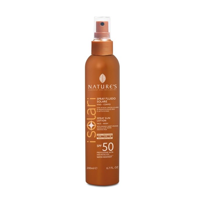 NATURE'S - Spray de fluide solaire SPF50 200 ml