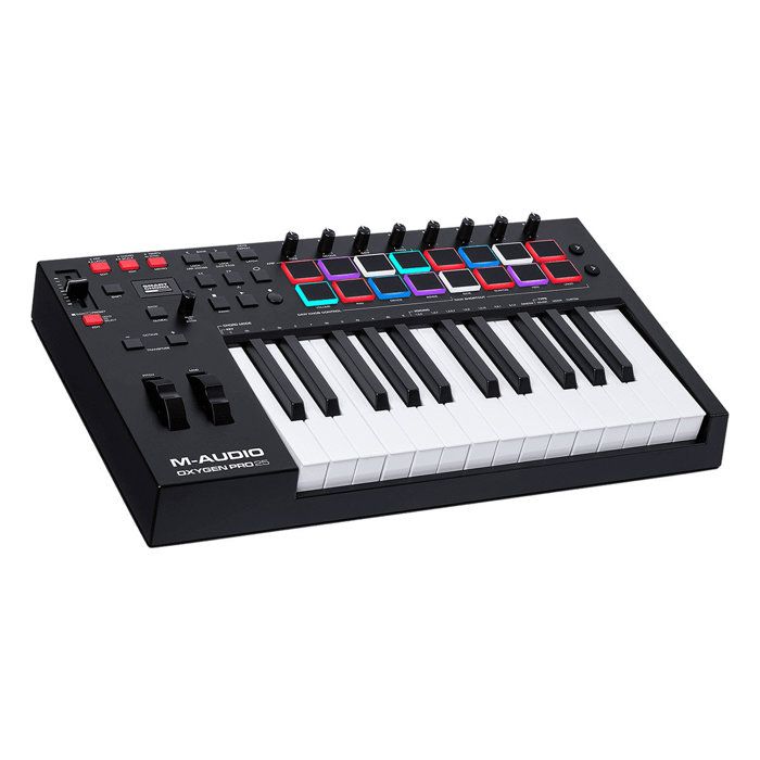 M-AUDIO KMD OXYGENPRO25 - Clavier-maître USB/MIDI 25 touches pads RVB