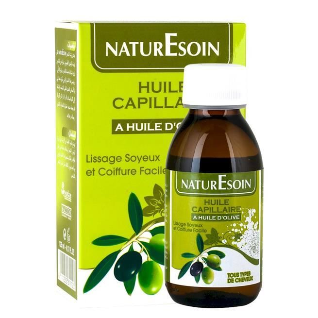 NaturEsoin Huile capillaire a Huile d'Olive - 125 ml