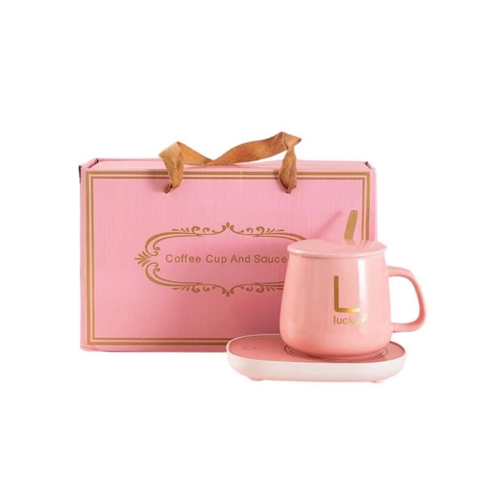 Tasse à café Rose avec sous-tasse