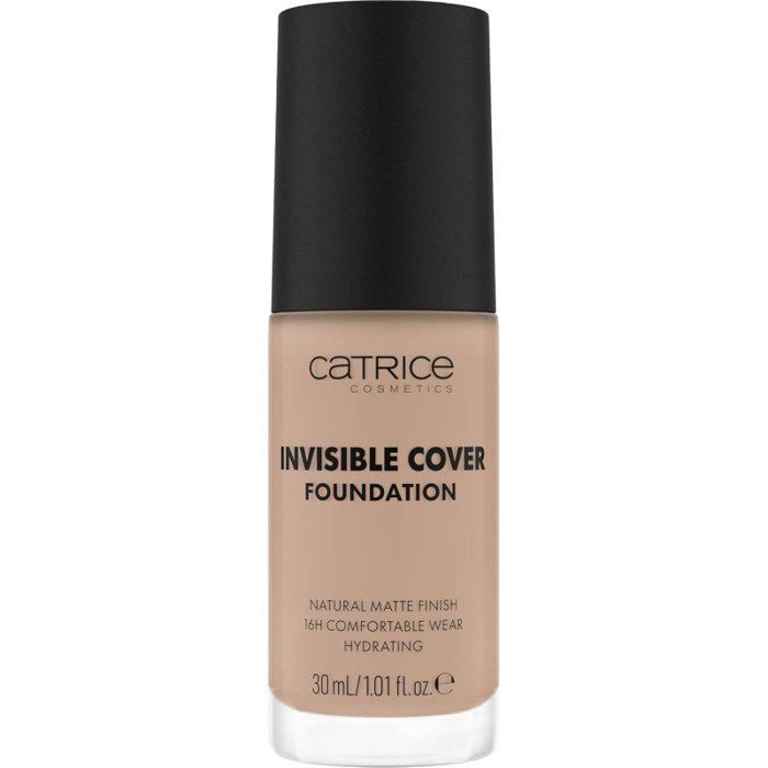 Fond de teint - CATRICE - Invisible Cover 020N - Couvrance légère - Teint lumineux - Longue tenue