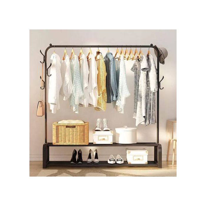 Porte-manteau et vêtements mobile, Rangement des Boîtes, Présentoir commercial,