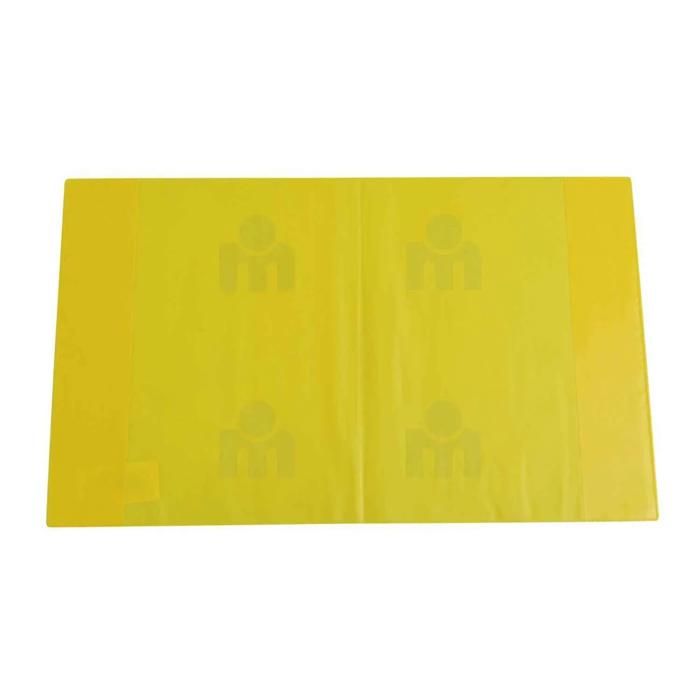 Protège cahier A5 17x22cm couleur jaune