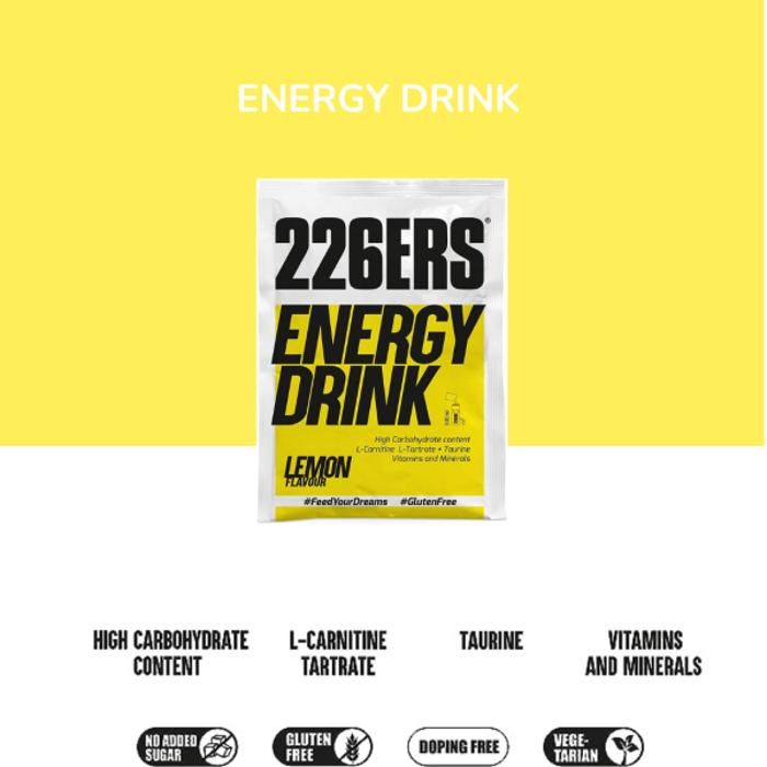 Boisson énergétique 226ERS 50g Lemon - Monodose - blanc/jaune - TU