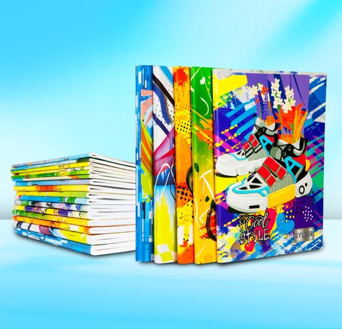 CAHIER PIQUE 192PAGES - 17X22