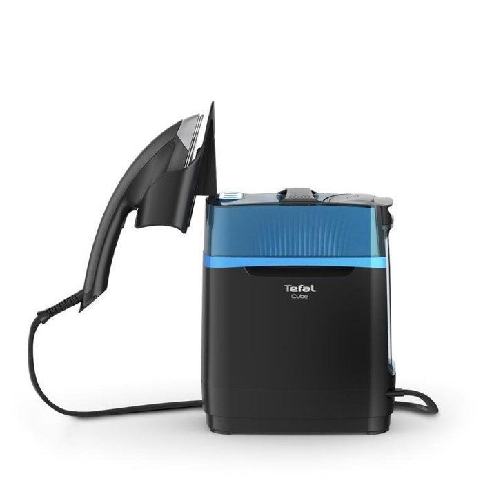 Défroisseur vapeur - Tefal - Cube - 1,1L - 2170W - Noir/Blut2020E0
