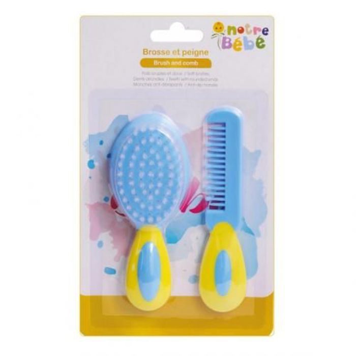 Notre bébé Brosse et peigne - GOLD