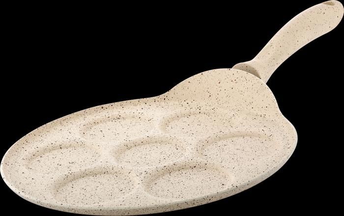 MULTI CREPIERE 26 CM AVEC MANCHE EP 3MM CREAM