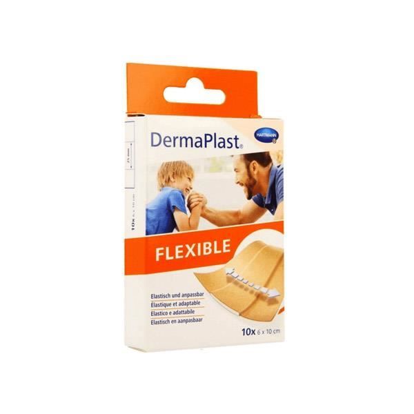 Hartmann Dermaplast Flexible Bande à Découper 6cm x 10cm 10 pansements