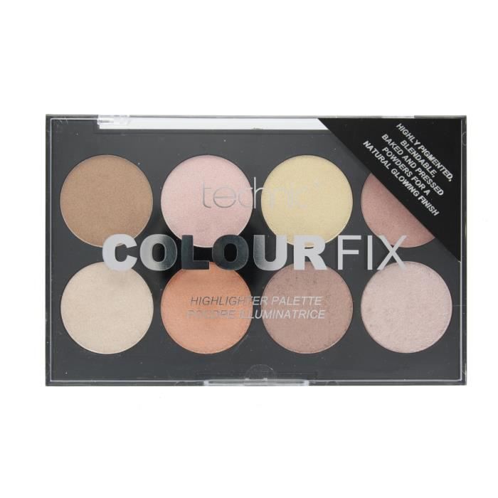 Technic Colour Fix 8 Colour Powder Highlighter Palette