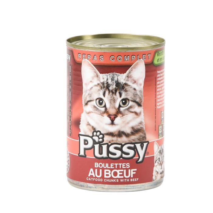 BOULETTE BŒUF CHAT 1/2 PUSSY