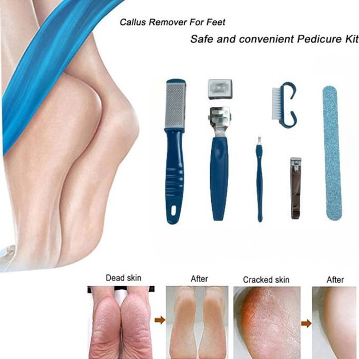 Soins professionnels pieds & dissolvant de peau