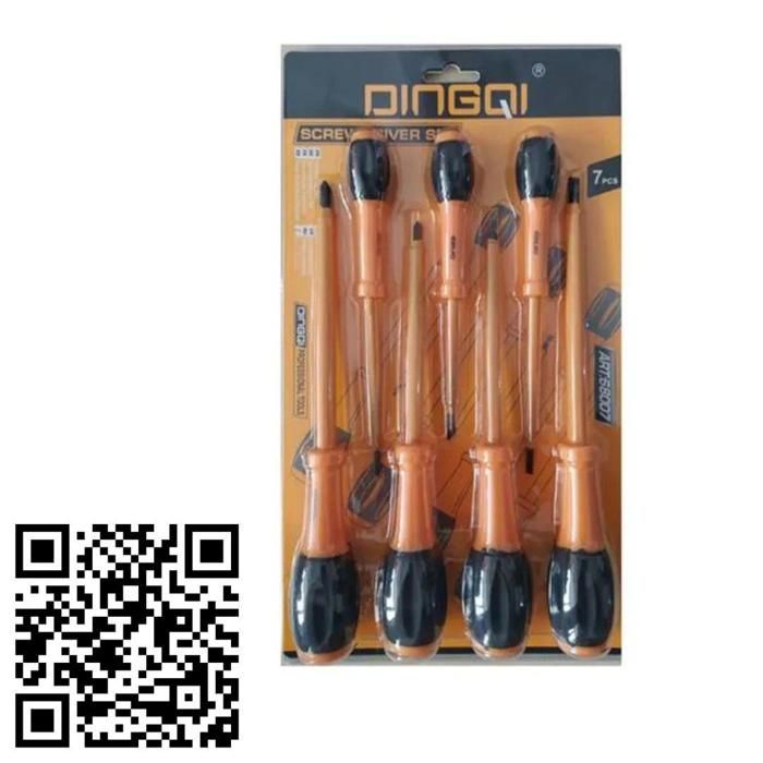 Ensemble de 7 tournevis isolés, outils de qualité supérieure