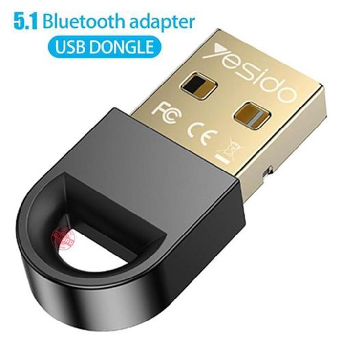 Yesido Adaptateur Clé USB Double Mode Wirless 2.4G & Bluetooth 5.1 – Mini Récepteur Sans Fil