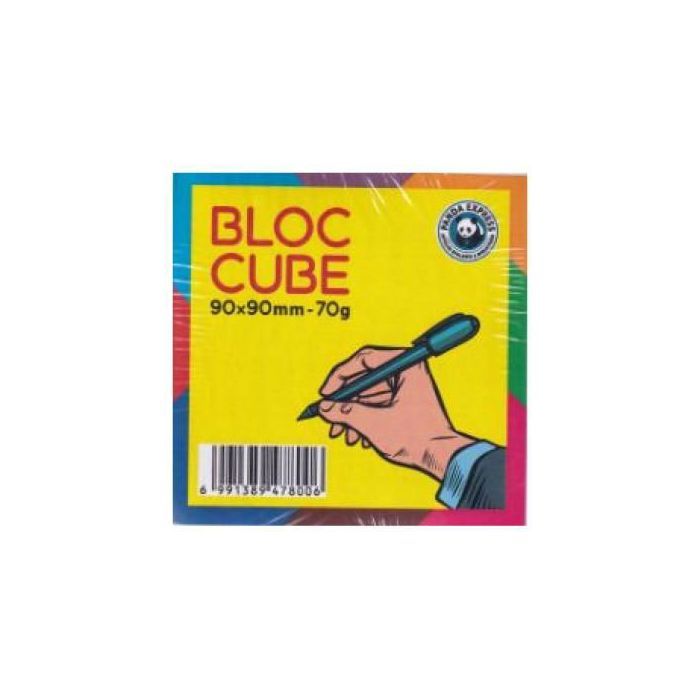 Bloc Cube 90x90mm-70g