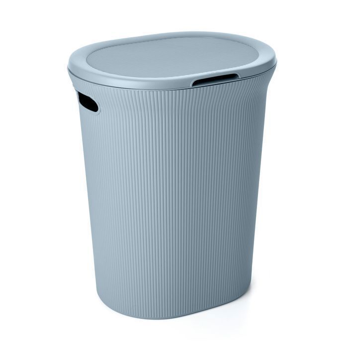 Panier à linge - Baobab - 40L - Bleu Mist - Ergonomique - Facile à nettoyer