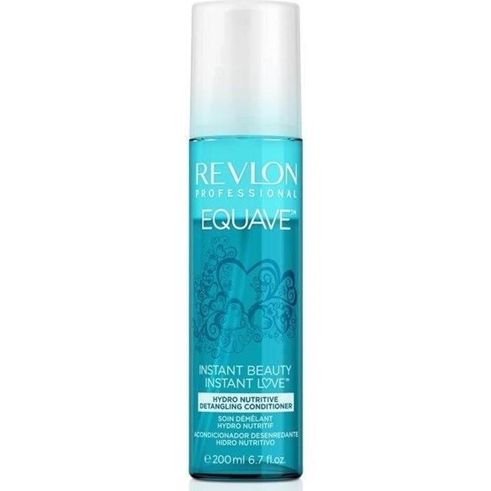 Soin Démêlant Instantané - Revlon - Equave - 200ml - Enrichi en Kératine - Hydratant et Protecteur