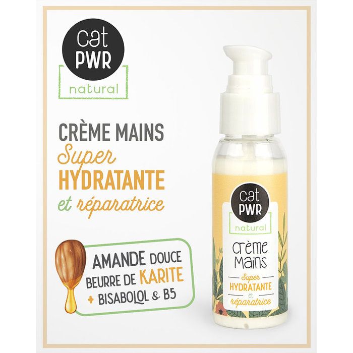 CRÈME MAINS Super Hydratante et Réparatrice à la Karité + Amande Douce | UrbanK
