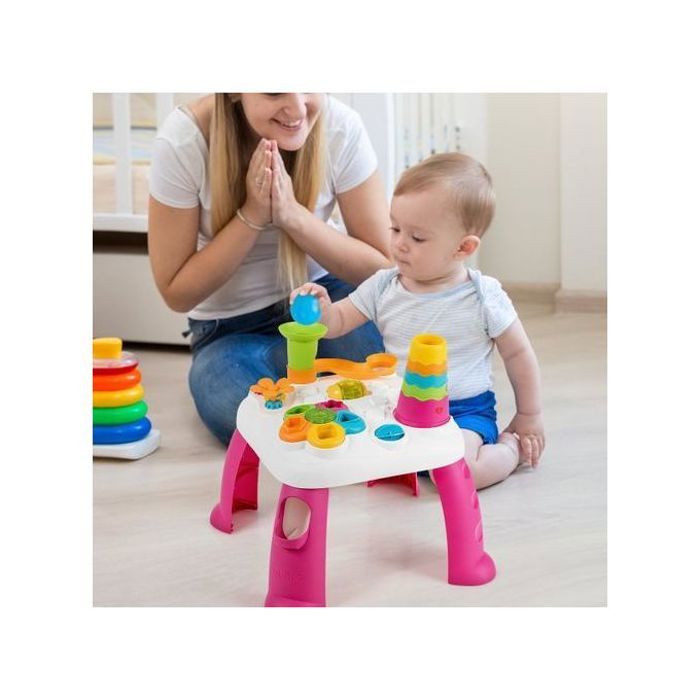 Table d'activités pour bébé avec musique et lumières