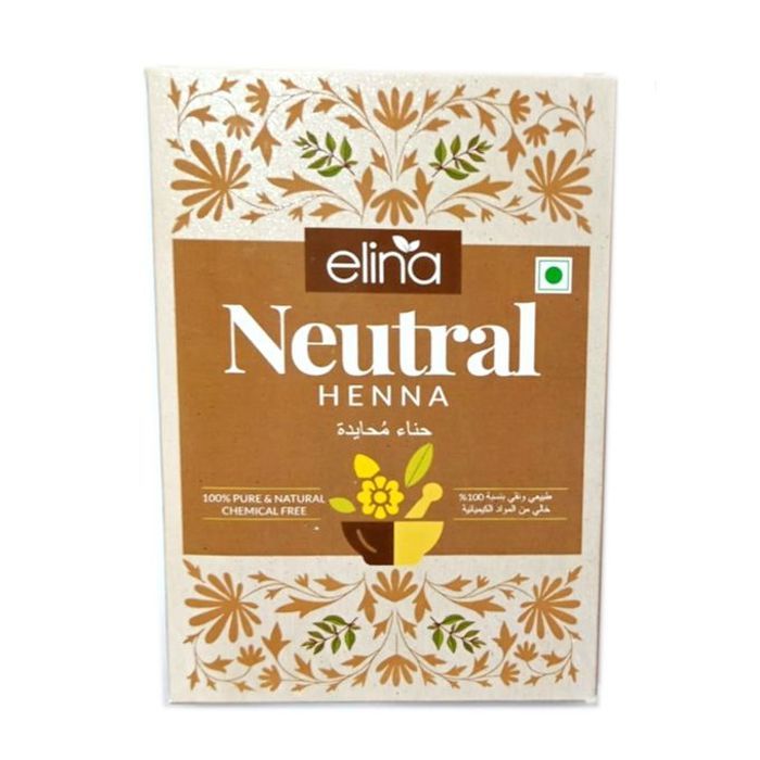 Henné Neutre, Henna Poudre Ayurvedique, Fortifiant, Assouplissant, Protecteur