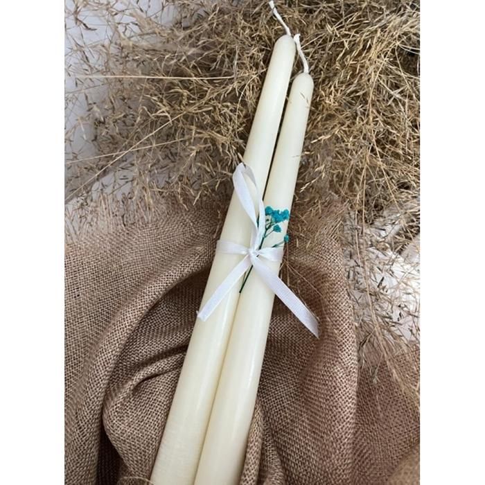 lot de deux bougies,a base de cire de soja,meche en cotton