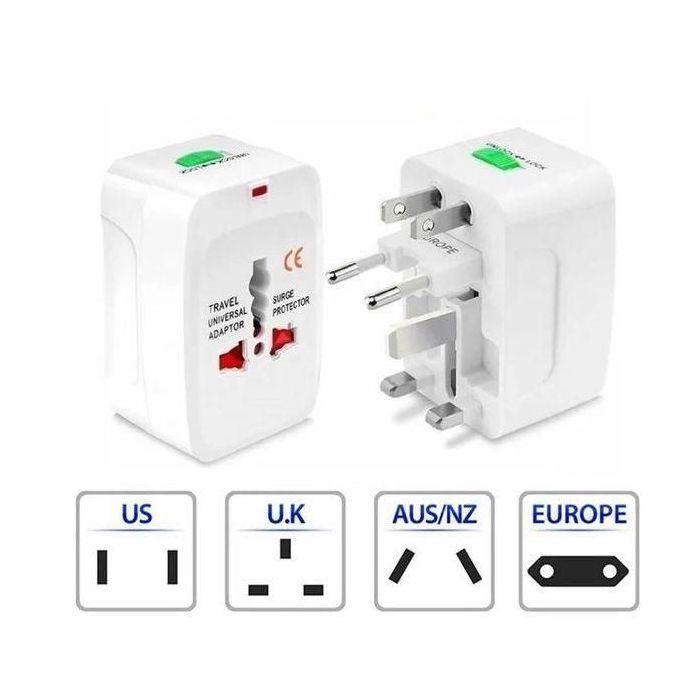 Prise universelle : Voyagez l'esprit tranquille avec un adaptateur tout-en-un