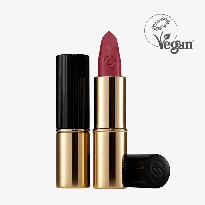 Rouge à Lèvres Iconic Satin Giordani Gold SPF 15, Posh Plum
