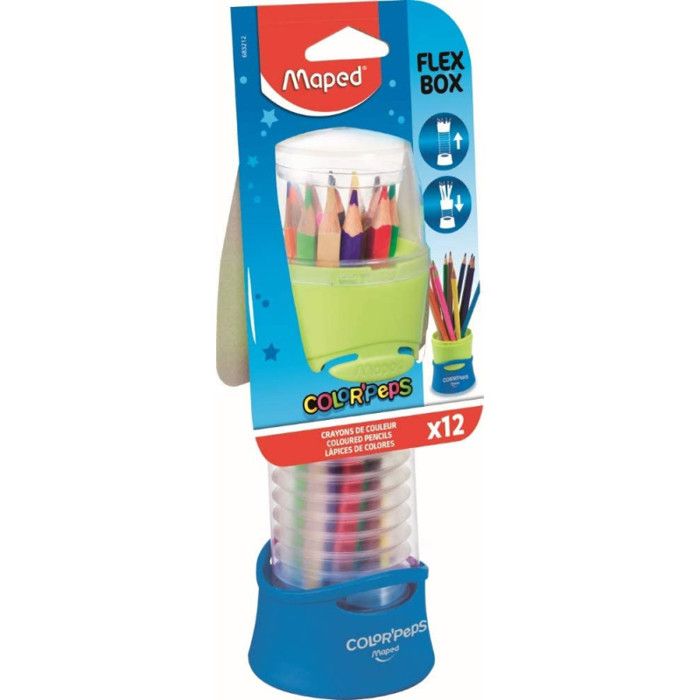 Crayon à papier - MAPED - 683212 - Pack de 12 - Pour enfants - Mixte