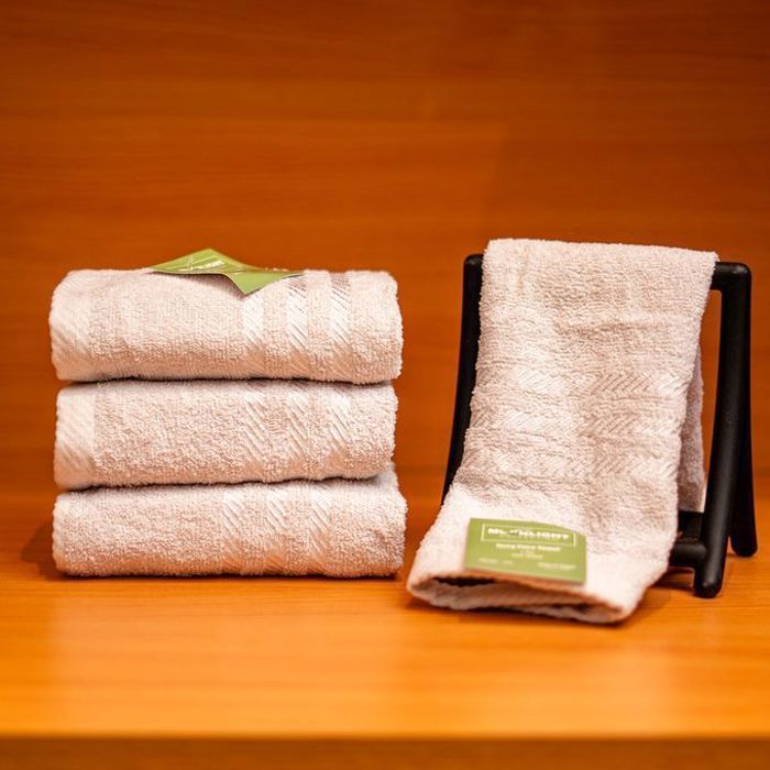 Serviette de bain - Moonlight - Pack de 3 - Coton égyptien - 30x50 cm - Blanc