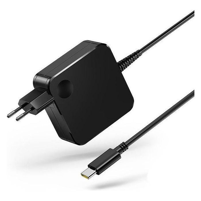 Chargeur Type c 65w 20V/3.25A 15V/3A 12V/3A 9V/2A 5V/2A adaptable pour Pc portable LENOVO-HP-DELL MacBook