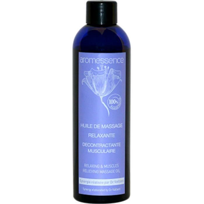 Huile de massage relaxante et décontractante