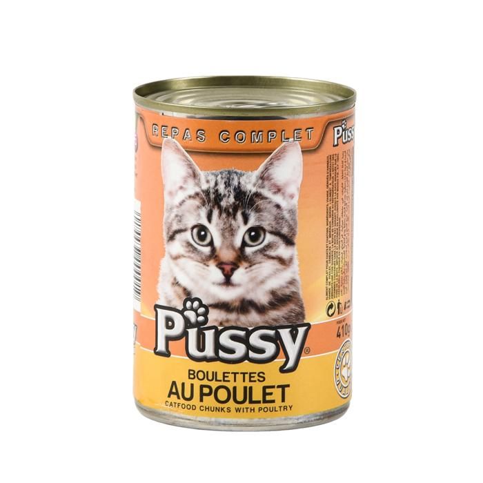 BOULETTE POULET CHAT 1/2 PUSSY