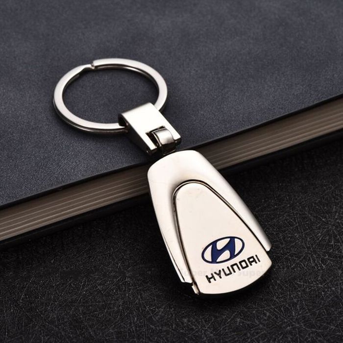 Porte-clés de voiture avec logo porte-clés * Hyundai