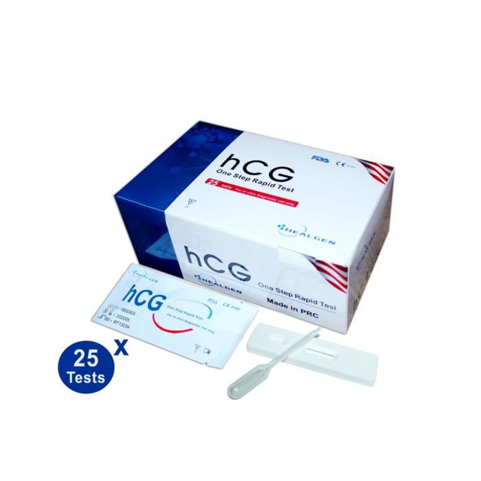 TESTE DE GROSSESSE RAPIDE Hcg  boite