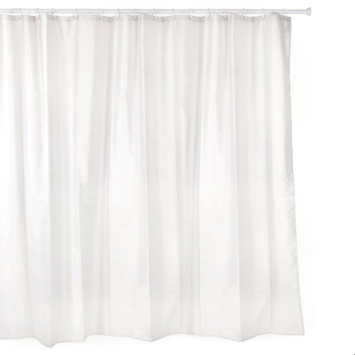 Rideau de douche - Tatay - 220x200 cm - Imperméable - Lavable - Blanc
