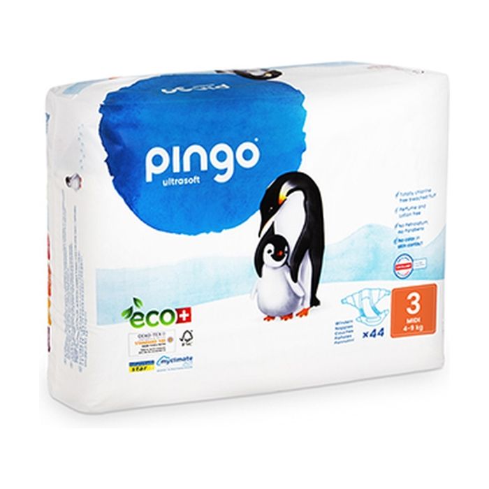 PINGO MIDI TAILLE 3 (4-9KG) SACHET DE 44 COUCHES