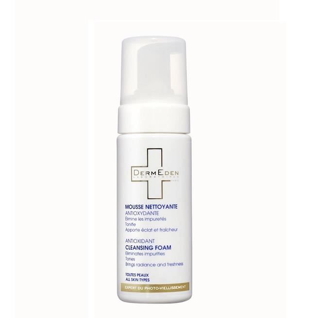 dermeden mousse nettoyante antioxydante 150ml