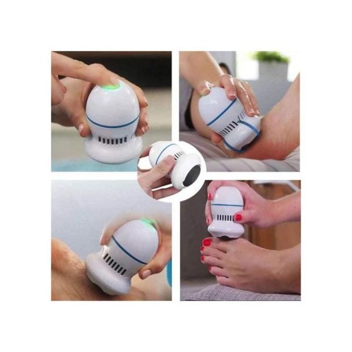 Râpe électrique anti-callosités pour pédicure, Rechargeable, pour le soin des pieds et l'élimination des peaux mortes