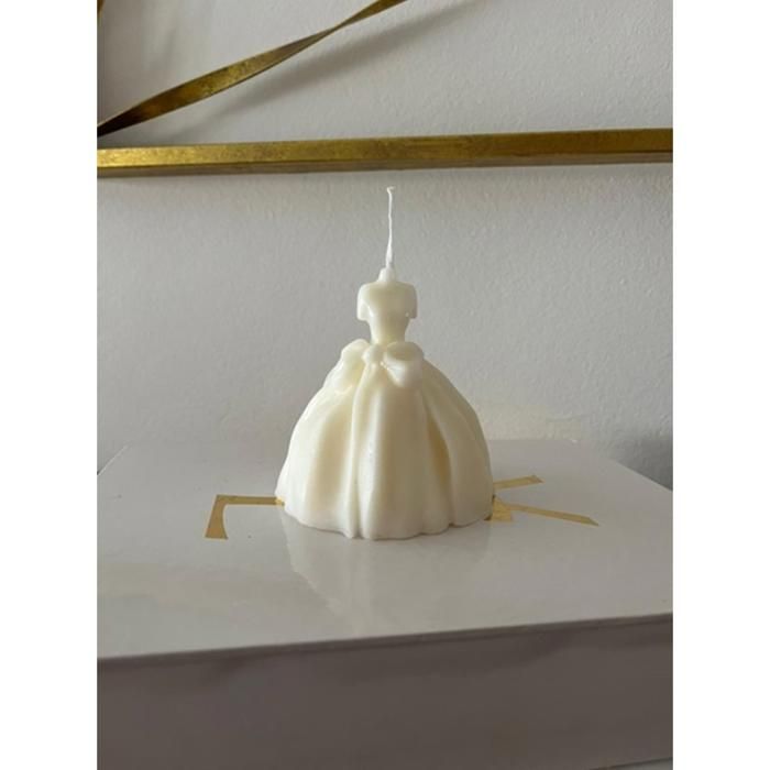 bougie parfumée robe de mariee