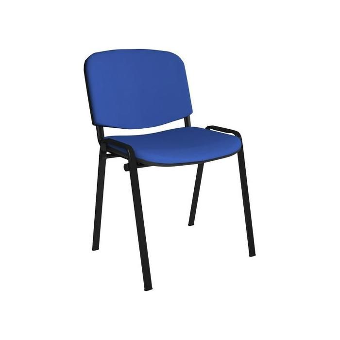Chaise d'Accueil ISO Confortable avec Pieds Dossier et Métal Robuste BL