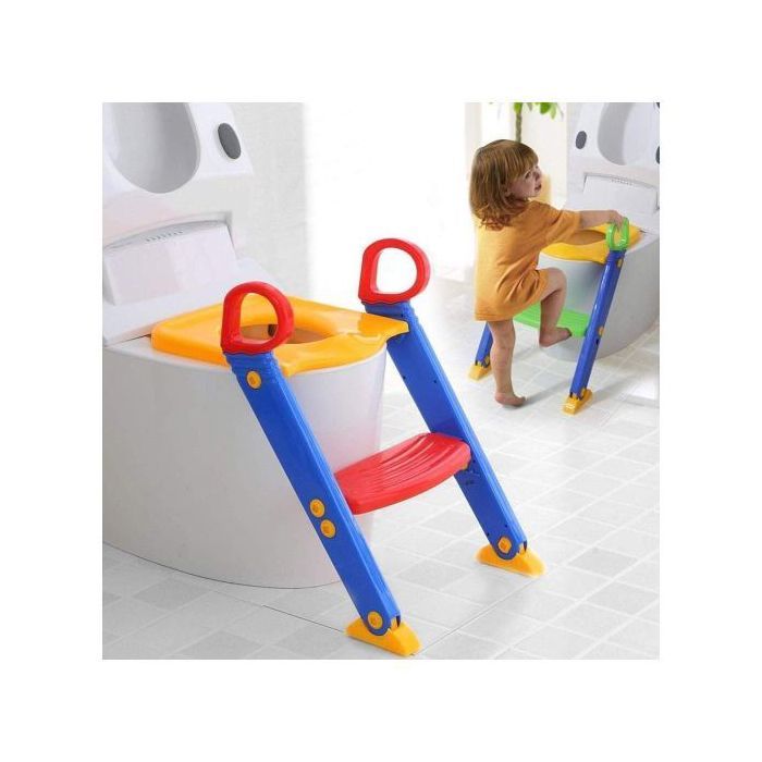 Siège de Toilette Réglable Bébé Formation Educatif Toilette TOILETTE BEBE POT