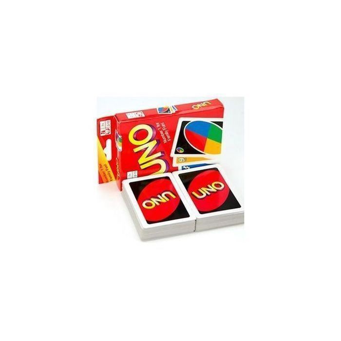 UNO - Jeu de Cartes - Famille - Amusement - Jeu de Société - Pokers