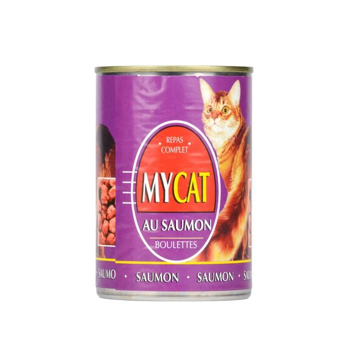 BOULETTE SAUMON CHAT1/2 LASCAT