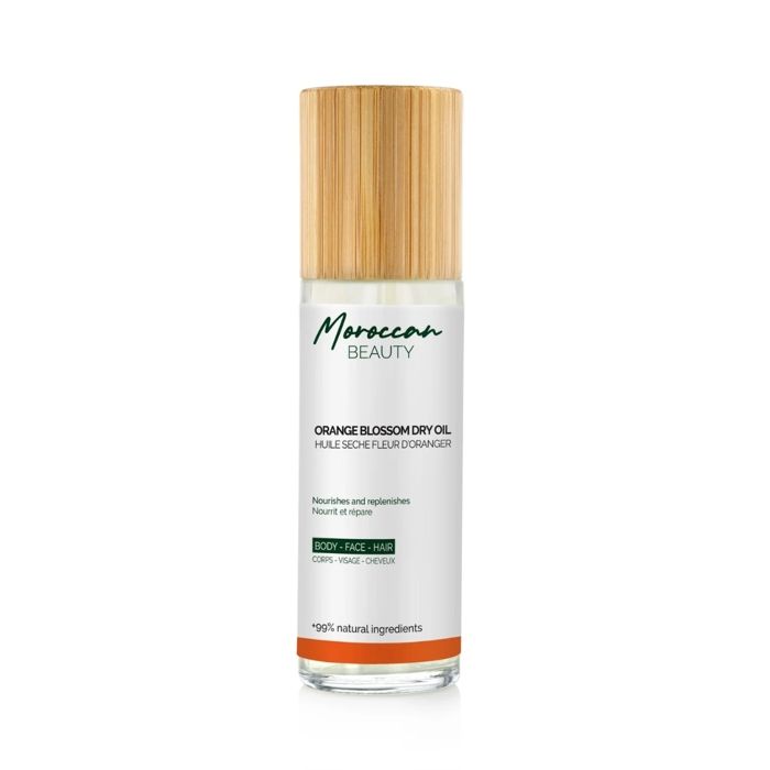Huile sèche - Moroccan Beauty - Fleur d'oranger - 100ml - Non gras - Hydratation intense