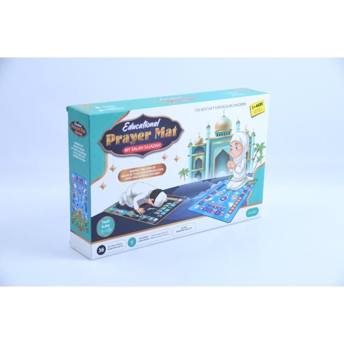 Tapis de Prière - GENERIC - Tapis de Prière - Coloré - Pour Enfant - Confortable et Doux