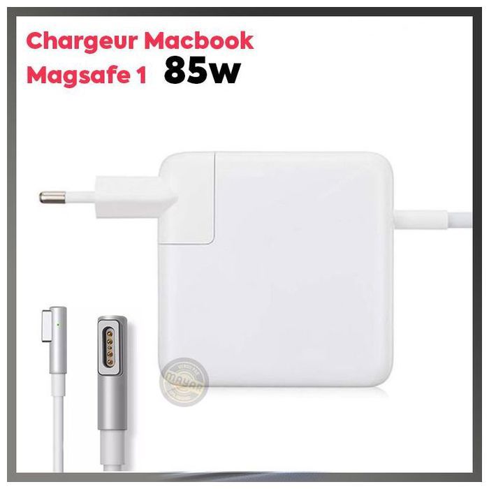 Chargeur 85W MagSafe 1 L-Tip pour MacBook Pro 15" / 17" – Compatible Modèles Avant 2012