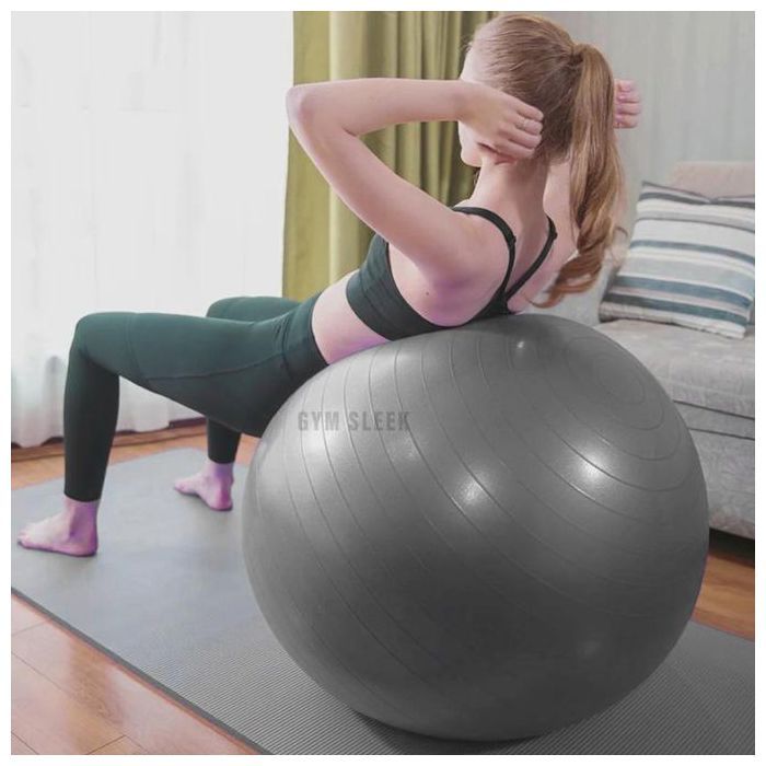 Ballon de Yoga et Fitness Anti-Explosion Antidérapant Idéal pour Pilates, Musculation, Grossesse et Rééducation