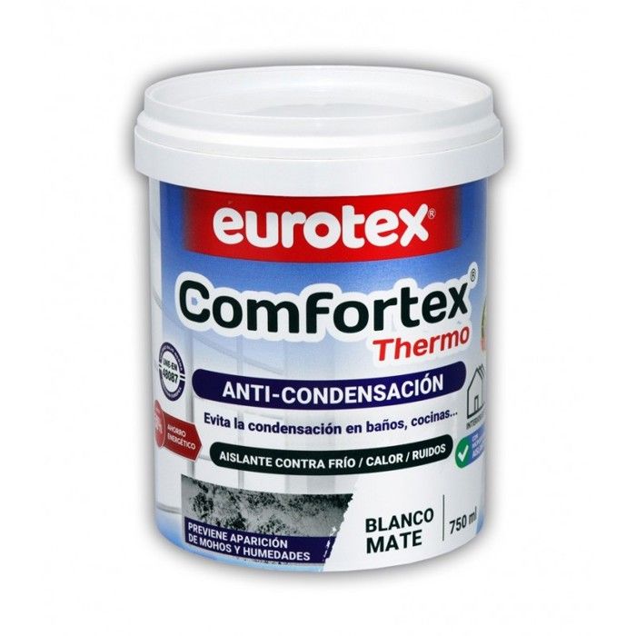 Eurotex Comfortex Thermo 750 ml – Peinture d’isolation thermique et anti-condensation