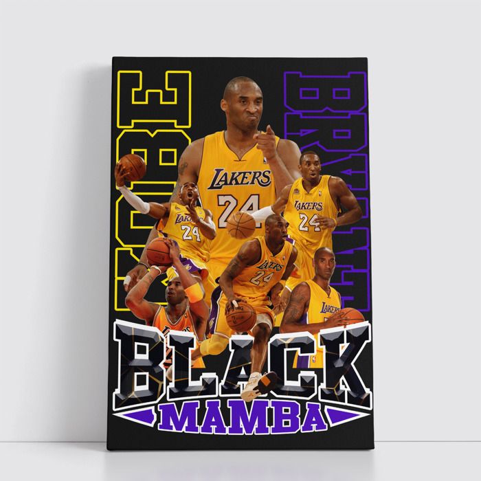 Tableau NBA sur Toile – Affiche Murale 25x40 cm avec Équipes et Joueurs Légendaires du Basket 184