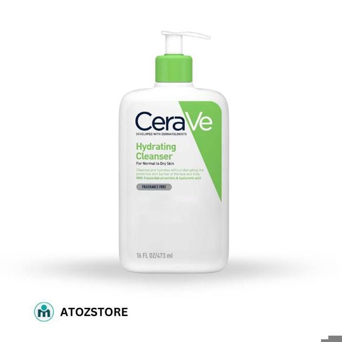 CeraVe Hydrating Cleanser with Hyaluronic Acid for Normal to Dry Skin 473ml